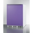 thumbnail image 3 of Summit Brf611whada 24 Inches Wide 5.1 Cu. Ft. Compact Refrigerator And Freezer Combo - Purple, 3 of 5