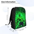 thumbnail image 4 of The Incredible Hulk Backpack Printed Travel Backpack For Daily Work Sports Backpack Travel Bag 17 inch, 4 of 8
