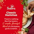 thumbnail image 5 of Sabra Classic Original Fresh Hummus Dip, Non-GMO, Gluten Free, Vegan Hummus Spread, 10 oz Tub, 5 of 14