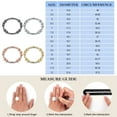 thumbnail image 7 of TINGN Anxiety Ring for Women Men 4Pcs Stainless Steel Anti Anxiety Rings with Beads Fidget Rings for Anxiety Spinner Ring Anxiety Rings for Women, 7 of 7