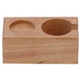 thumbnail image 2 of Coffee Tamper Stand, Safe And Durable Coffee Tamper Holder  For Family For Home Kitchen Bars Coffee Shops, Milk Tea Shops Wood Color, 2 of 8
