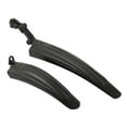 thumbnail image 1 of Tignapoo Lightweight Adjustable Bike Mudguard for 2.5-3.4cm Models - Black, Quick-Detach Design, High Elasticity Synthetic Fiber, Easy Installation, Protects Forks from Mud and Rain, 1 of 7
