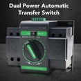 thumbnail image 3 of Transferencia 125A 2P Interruptor De Transferencia Automática De Doble Potencia Interruptor De Salida 2 En 1 Modo De Conmutación Automática Y Manual Tipo De, 3 of 7