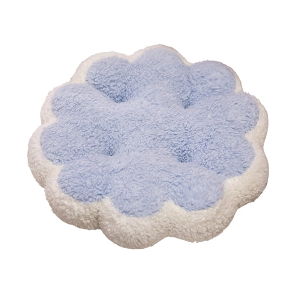 Macaron Floor Pillow Decorative Round Seat Cushion Soft Plush Throw Pillow Solid Color Thicken Seating Pad for Living Room Sofa and Office Decor