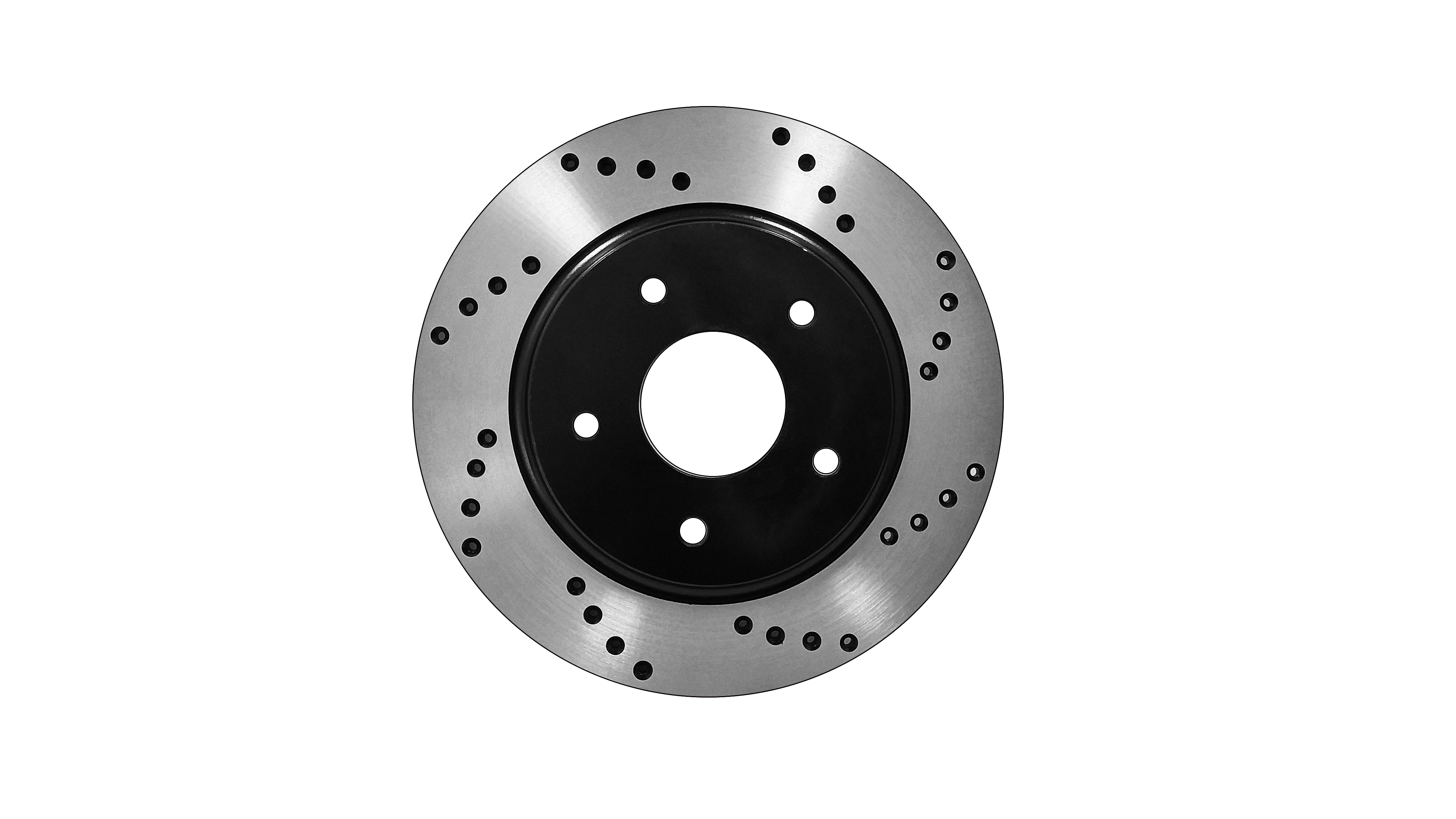 [Rear Drill Brake Rotors Ceramic Pads] Fit 07 08 Infiniti G35 w/Brembo