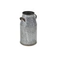thumbnail image 1 of Cheungs 5569S White Washed Galvanized Metal Jug Decor with Garden Pattern, 1 of 1