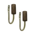 thumbnail image 3 of Cedar Curtain Rod Holdback-Color:Satin Nickel, 3 of 4