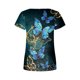 thumbnail image 4 of Blusa suelta de manga corta con cuello en V informal estampada a la moda para mujer OAVQHLG3B Store lin121212, 4 of 4