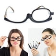thumbnail image 1 of Glasses Magnifying Glasses Rotating Makeup Reading Glasses Folding Eyeglasses, 1 of 3