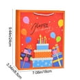 thumbnail image 3 of Eespoir Birthday Gift Bags, Colorful Tote Bags 12 Pack, Party Favor Bags For Goodie Bags, Gift Wrapping, Celebration, Sturdy Reusable Bags(C), 3 of 7