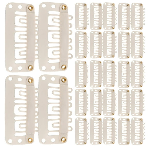 MLINS 60 Pcs Color Bb Clip Wig Snap Clips DIY Hair Extension Accessories