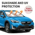 thumbnail image 3 of Sunshades For 2019-2024 Subaru Crosstrek Windshield Block UV Rays Window Shade, 3 of 9