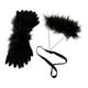 thumbnail image 4 of Alas y diademas para muñecas DIY, adorables adornos para disfraz de muñeca, accesorios para vestir Negro, 4 of 9
