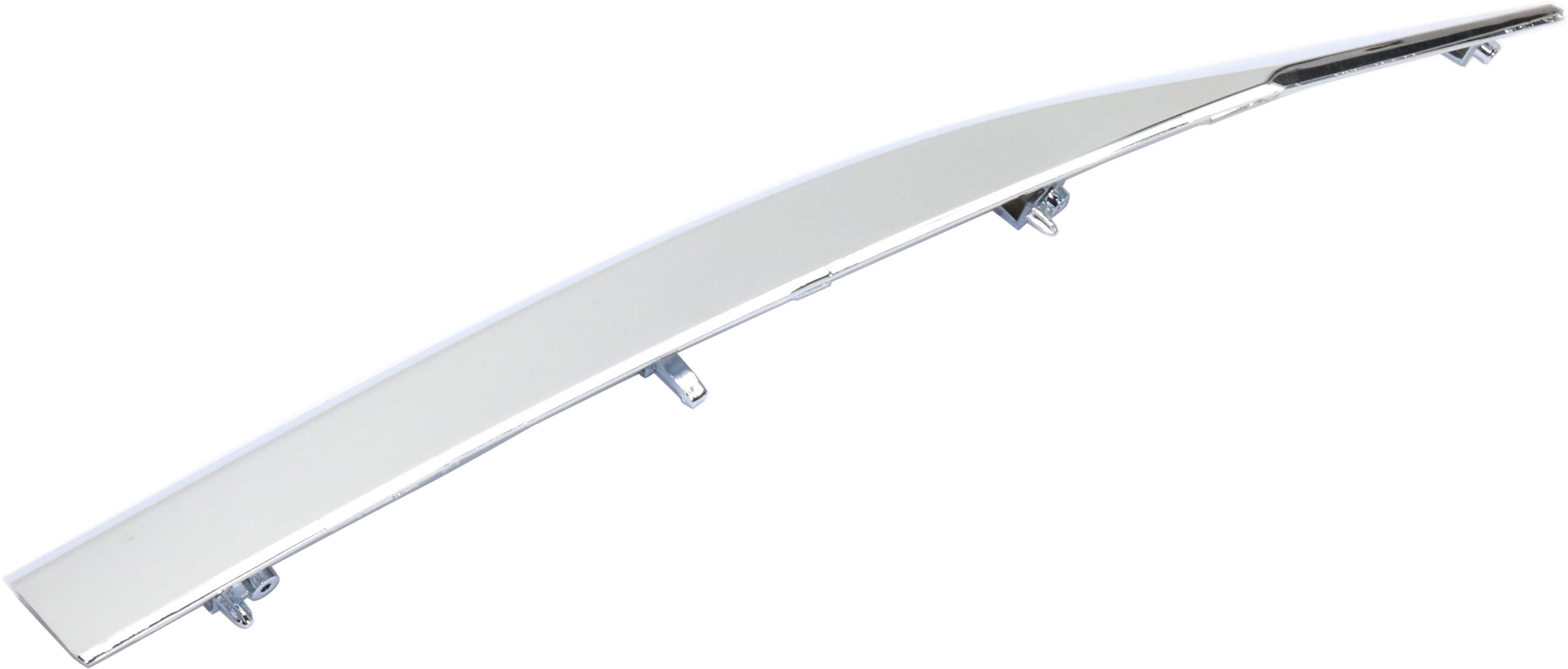 Grille Trim Compatible with 2015-2016 Honda CR-V Right Passenger Side, Upper Chrome