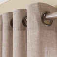 thumbnail image 5 of Natco Home Layton Solid Grommet Single Curtain Panel, 5 of 5