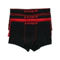 thumbnail image 1 of Boxeur Brésilien Extensible en Coton pour Homme Papi 980502 Essentials - Lot de 3 (Rouge/noir m), 1 of 4