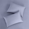 thumbnail image 3 of Microfiber Bed Sheet Set Hotel Style Deep Pocket，Cool & Breathable Bed Sheets Queen，Blue-violet, 3 of 8