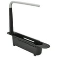 thumbnail image 4 of Telescopic Sink Rack, Keep Dry Telescopic Sink Storage Rack Humanized Design  For Kitchen For Home Black, 4 of 8