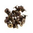 thumbnail image 4 of jifeng 20x Screwback Rivets Studs for Leather Craft Bag Bracelet Decor Bronze, 4 of 6