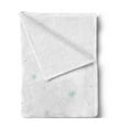thumbnail image 2 of Bear Soft Flannel Fleece Throw Blanket, Hipster Polar Bear with Fair Isle Style Sweater Sitting on Ice Christmas Snowflakes, Cozy Plush for Indoor and Outdoor Use, 70" x 90", Multicolor, by Ambesonne, 2 of 5