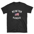 thumbnail image 1 of Newton Kansas Patriot Men's Cotton T-Shirt, 1 of 1