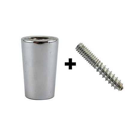 Standard Bolt - Beer Tap Handle Standard Ferrule and Hanger Bolt Set, 5 of Each (5)