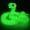Night Light Green, variant on 12in 3D Printed Snake Toys, Flexible 3D Printed Animal, Fidget ADHD Snake Toys, Perfect Desk Pet for Animal Collectors, Easter Basket Essentials, Easter Basket Stuffers