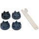 thumbnail image 1 of Caja de soporte de chupete Pu contenedor de almacenamiento de chupete bolsa de chupete xuebu caja de chupete infantil, con hebilla de accesorio de carrito para bebés, 1 of 5