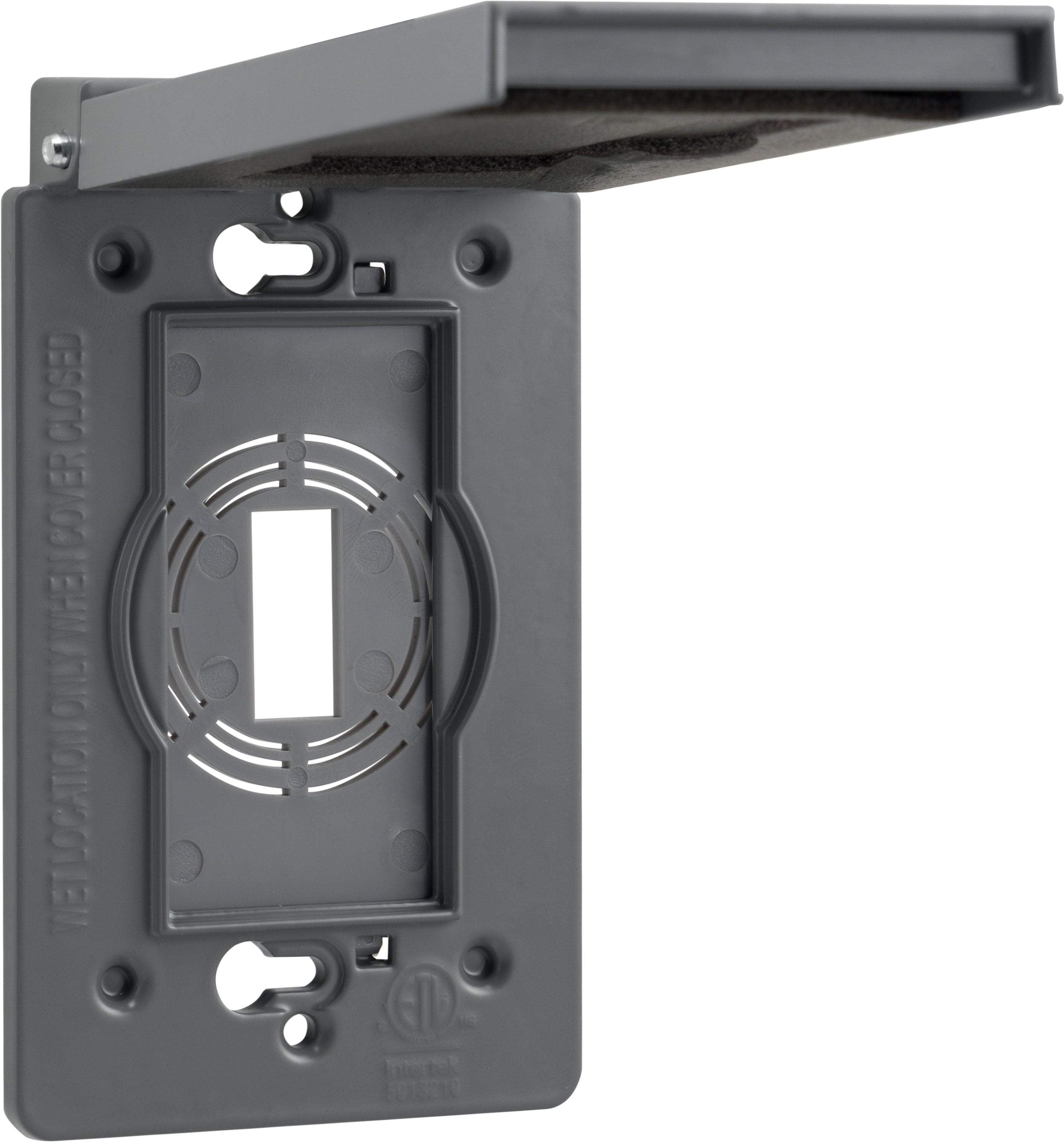 UltraPro Outdoor Metal Electrical Outlet Cover, Weather Resistant, 4.9-in