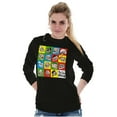 thumbnail image 4 of Troll Face Internet Memes Big Smiley Long Sleeve TShirt Men Women Brisco Brands S, 4 of 6