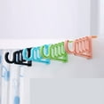thumbnail image 5 of Over The Door Hooks, Plastic Multi-Function Hangers, Heavy Duty Travel Hangers, Drying Rack, Suit Hangers (Color Random/1 Pcs) 7.09x1.57", 5 of 6