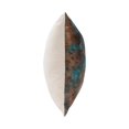 thumbnail image 3 of Pemberly Row 22x22 Linen Cotton Throw Pillow in Teal/Antique Bronze, 3 of 5