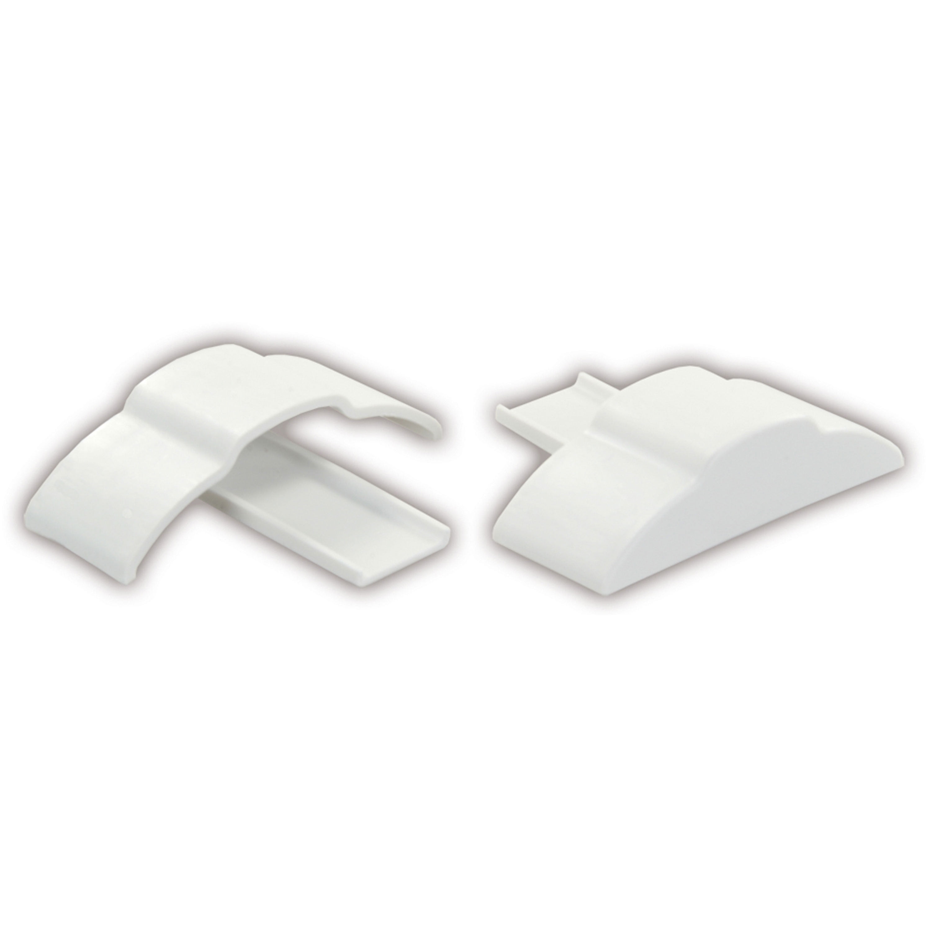 3/4 x 3/4 x 3/8 JR Products 49615 Full Extrusion End Cap Set 3/4 x 3/4 x 3/8 JR Products 49615 Full Extrusion End Cap Set