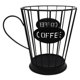 thumbnail image 1 of Soporte para cápsulas de café Cesta para cápsulas de café espresso - Negro, 1 of 6