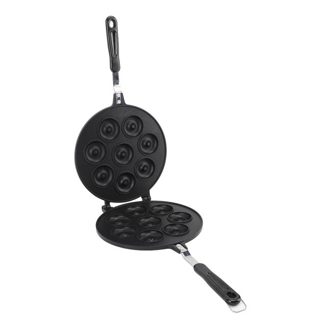 Molde Para Pasteles Para Gofres, Mango De Mano De Aluminio Allo, Conducción De Calor, Molde Para Rosquillas, Molde Para Pasteles Para Hacer Pasteles Pequeños
