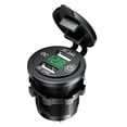 thumbnail image 1 of Adaptador de enchufe de encendedor USB dual Baoblaze Verde, 1 of 7