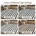 thumbnail image 7 of ODIKA Striped Nautical Ticking Lines Doormat Farmhouse Bold Pinstripe Non-Slip Chair-Friendly for Home Office, Gaming Room, Under Desk, 7 of 7