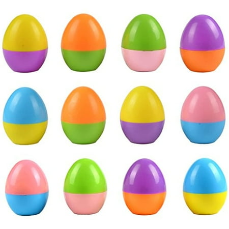 Easter Egg Stampers 12 PCs Great Easter Toys for Easter Eggs Hunt Game, Easter Theme Party, Easter Egg Stuff, Easter Basket Stuffers Fillers, Easter Stamps Gifts, Classroom Prize by TURNADA Toy