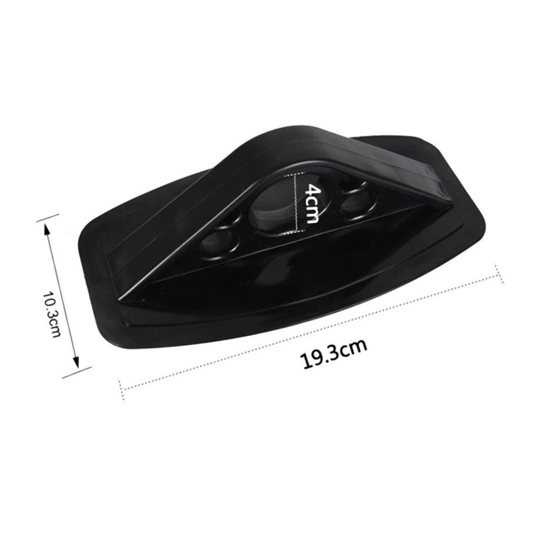 2-Pack Kayak Paddle Mount Bases - PVC Awning & Sun Shade Holder For Boats