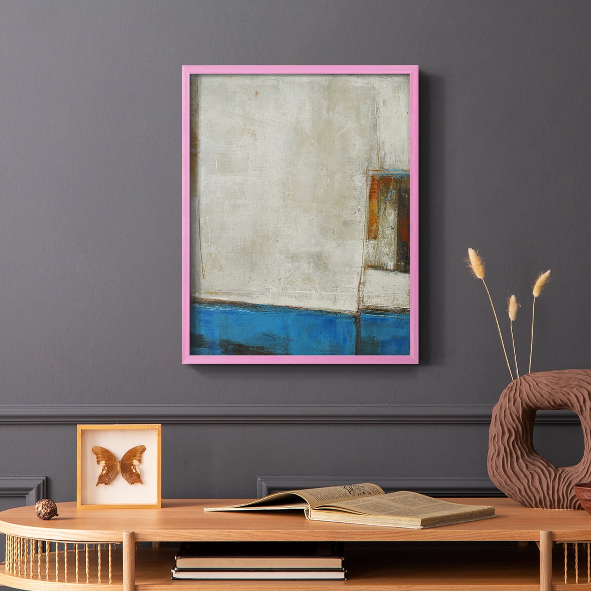 A Warped Window in Paper Solid Wood 11 x 14 Framed Print