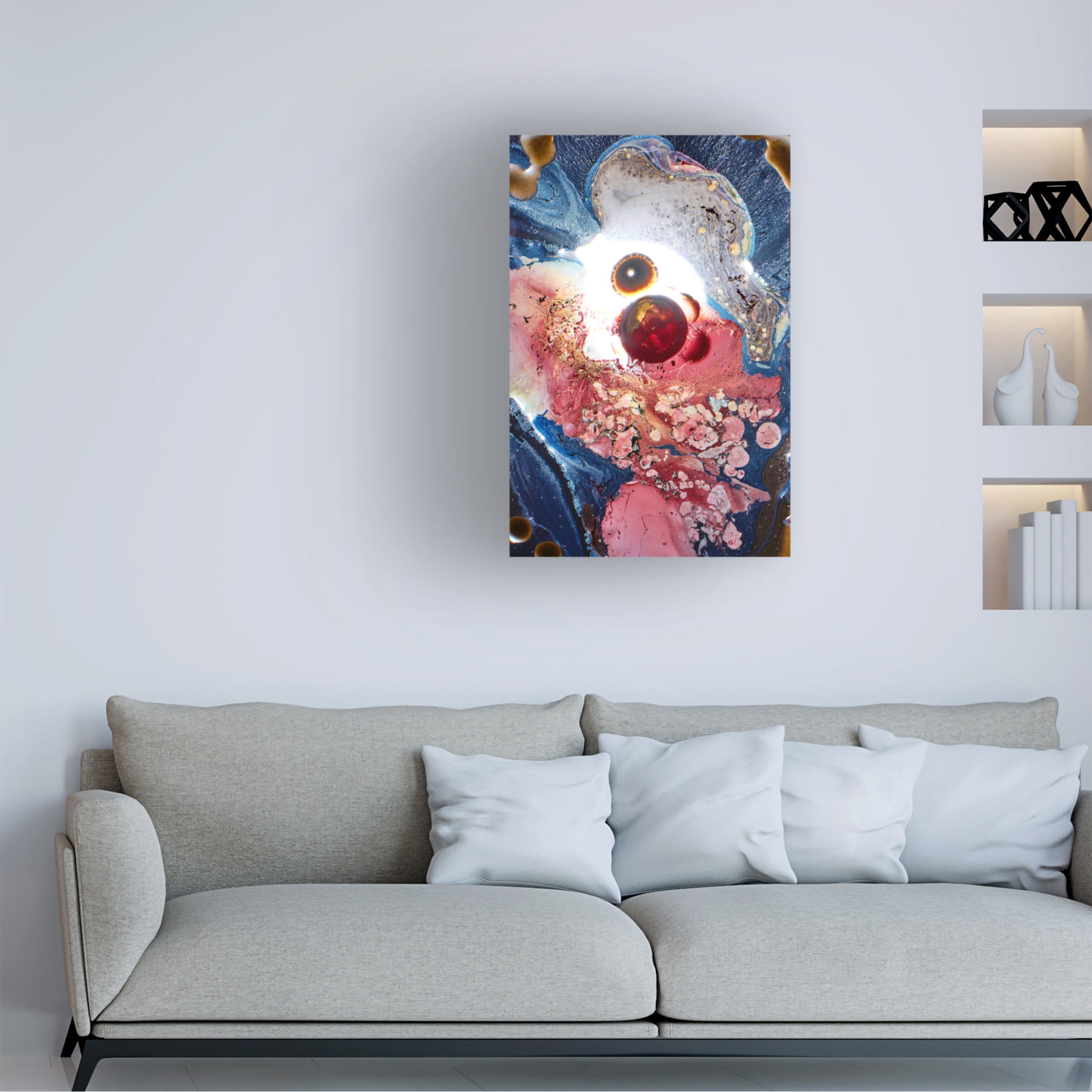 Trademark Fine Art Haojunjie Microcosm Canvas Wall Art