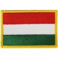 thumbnail image 1 of Hungary Rectangular Patch, 1 of 2