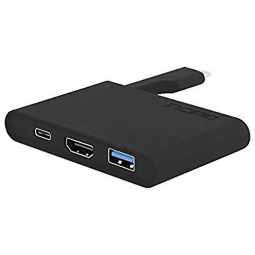 USBC Digital AV Multiport Adapter, Incipio [Slim] [Lightweight] USBC