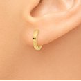 thumbnail image 3 of Boucles d'Oreilles Créoles Rondes à Charnières en Or Jaune 14 K, 3 of 8