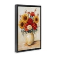 thumbnail image 4 of Charming Bouquet of Fall Black Framed Floater Canvas Wall Art, design by Petal Prints Design, 4 of 10