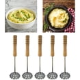 thumbnail image 3 of Triturador de Papas Portátil de 5 Piezas con Mango de , Acero Inoxidable, Duradero, Ideal para Papas, Papas Moradas y Carne Blanda en Cocinas, Restaurantes, 3 of 4