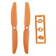 thumbnail image 4 of 32x hélice negra y naranja 5030 CW CCW para piezas de cuadricóptero QAV RC, 4 of 9