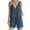 Dark Blue, variant on Two Piece Shorts Set for Women Cotton Linen Sets Lace Trim V Neck Sleeveless Tank Tops Elastic Waist Shorts Lounge Matching Sets Summer Beach Vacation Outfits Blue M