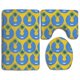 thumbnail image 1 of ABPHQTO Bandera de Somalia Eat Earth Juego de alfombras de baño de 3 piezas Alfombra de baño Alfombra de contorno y tapa de inodoro, 1 of 2