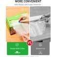 thumbnail image 2 of - Rollo de sellado al aspiradora de alimentos de 11 x 150 pi con dispensador de cortador, rollos de bolsa selladora al aspiradora de grado comercial, bolsas de aspiradora sin BPA, ideal para, 2 of 5